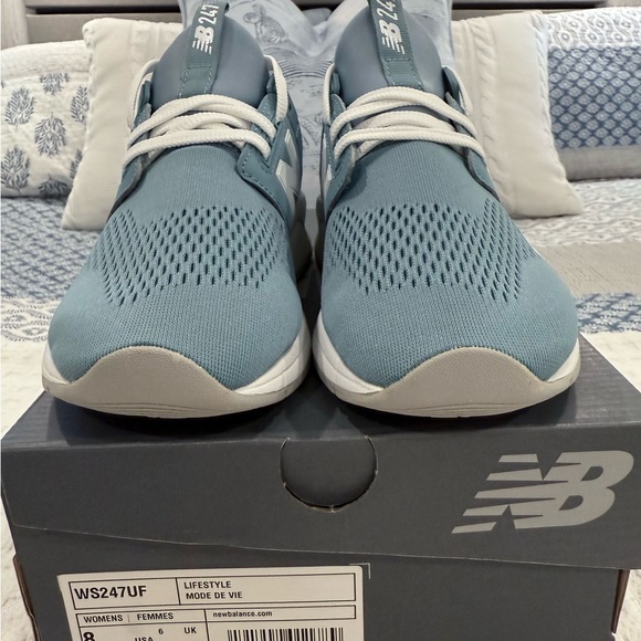 New Balance 247 - Size W8 - Women's Shoes Smoke Blue WS247UF - New w. Box! - Picture 7 of 10